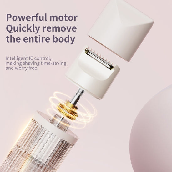 Portable Electric Body Hair Remover - Precision Beauty Tool (4 COLORS)